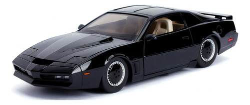 Carro en miniatura Pontiac K.I.T.T. 1982 1:24 color negro