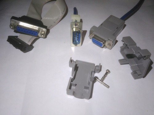 Conector Db9 Db25 Empalme Cable Rca Rj11 Y Rj45