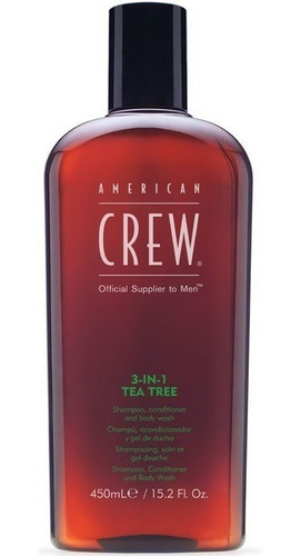 3 En 1 American Crew Shampoo Condition Gel 450ml