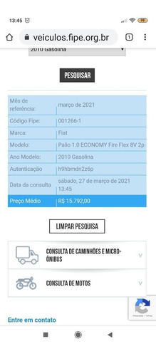Fiat Palio Economy Flex