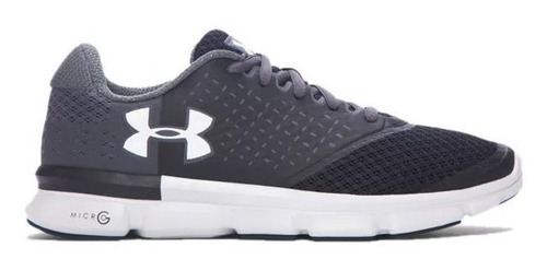 Tenis Under Armour Mujer Gris Oscuro Microgspeed 1285498001