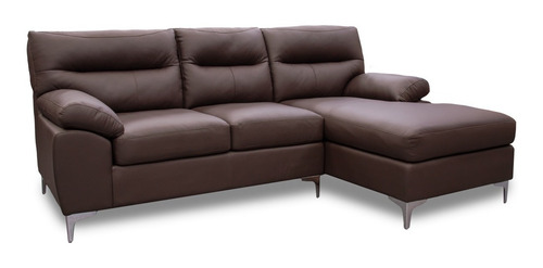 Sala De Piel - Isabela - Esquinera - Sofa Y Chaise Derecho