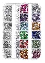 Comprar Strass Cristales Para Uñas Caja De Decoración Piedras 3d Color Colores