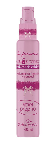 Kit 2 Perfume De Calcinha Amor Proprio Morango Com Champagne