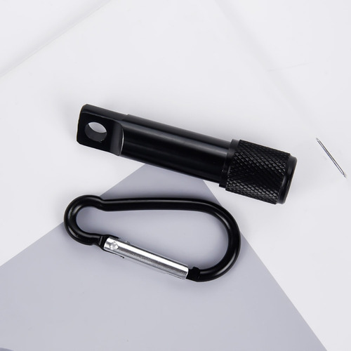 Mini Linterna Led Con Clip De Mosquetón, Llavero, Lámpara Po