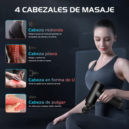 Masajeador,máquina De Masaje De Percusión Automática De 6