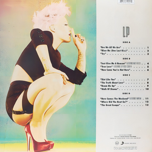 Vinilo Pink The Truth About Love 2 Lp