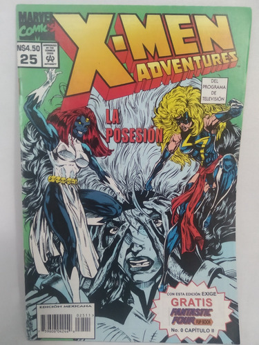 X-men Adventures 25 Marvel Mexico Intermex