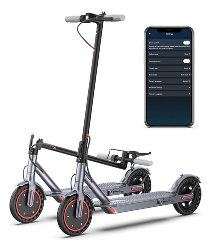 Volpam Electric Scooter, 8.5''/10'' Tires, Max 19-27 Miles R