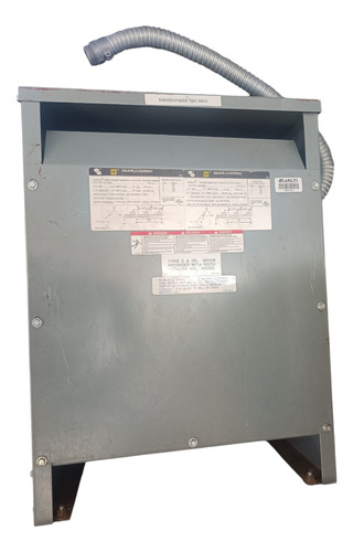 Transformador Seco 15kva Squared Delta-estrella 400-220/120v (Usado)