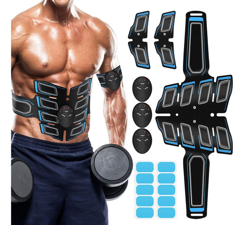 Tonico Muscular, Estimulador Abs, Cinturon De Entrenamiento,