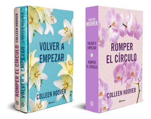 Estuche Romper el círculo + Volver a empezar - C. Hoover, de Colleen Hoover., vol. 1. Editorial Planeta, tapa blanda, edición 1 en español, 2023