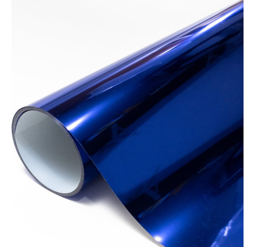 Vinil Textil Azul Metalizado 50x200 Cm (2 Metros)