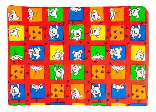 Colchonete Lavável Para Cães E Gatos Mokoi Vermelho Nº 06