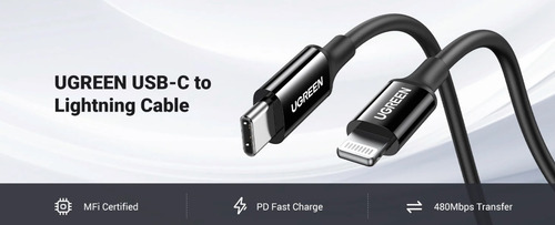 Ugreen Cable Usb-c A Lightning