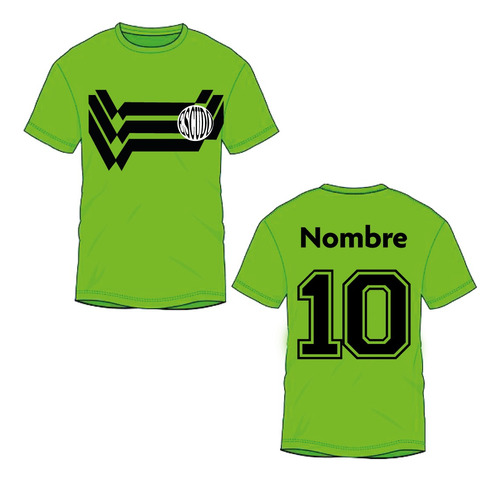 Camiseta Dry Fit Para Equipos De Futbol Estampado Grande