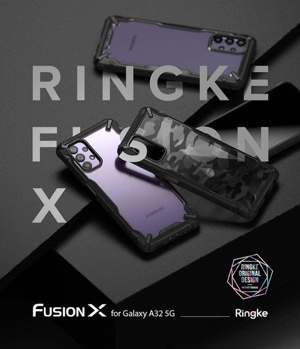 Imagen 7 de 9 de Case Ringke Fusion X Design Galaxy A32 5g - Importado De Usa