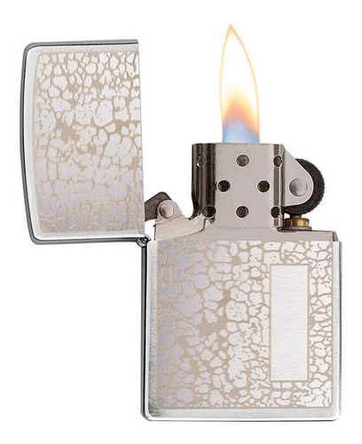 Encendedor Zippo Spring Special Agrietado Con Rectangulo