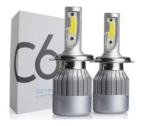 Kit Lâmpada Super Led H11 6000k Farol Milha Hb20 2014