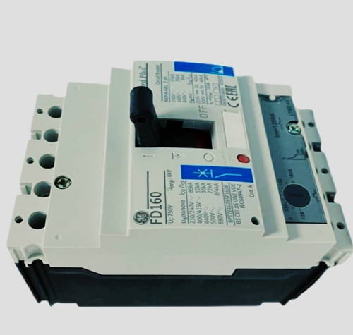 Breaker Interruptor Record Plus Fd160 3x16a General Electric