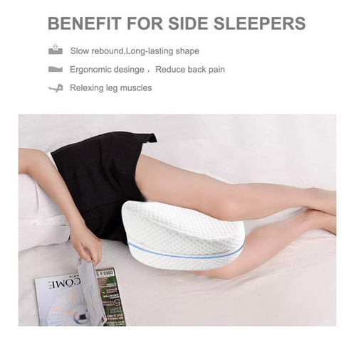 Almohada Ortopedica Para Piernas,rodillas,dolor De Espalda