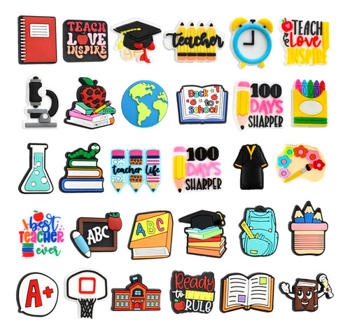 Silicone Focal Beads 30pcs For Keychain Making - Libuhuiga