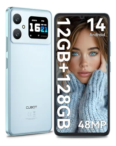 comprar Cubot A20 Dual Sim 128 Gb Azul 4 GB (+8GB) Ram Android 14
