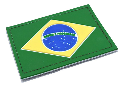 Bandeira Do Brasil Emborrachada Bélica