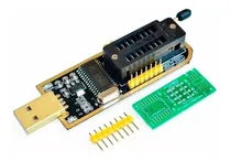 Comprar Programador Usb Ch341a Ch341 Memoria Eeprom 24\u002F25 Flash Bios