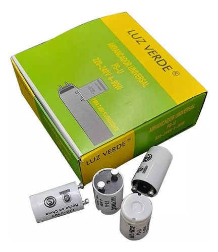 Arrancador Para Tubo Fluorescente X 25 Unidades