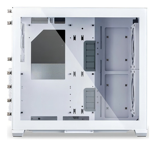 Gabinete para jugadores Lian Li O11 Air White Mini-ITX Temp Glass
