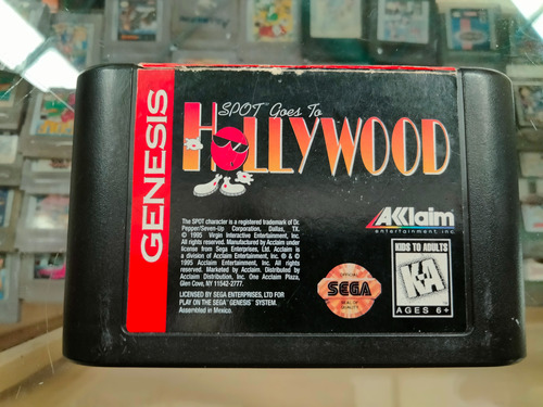 Spot Goes To Hollywood Sega Genesis