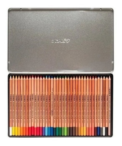 36 lápis de cor profissionais Lyra Polycolor Rembrandt