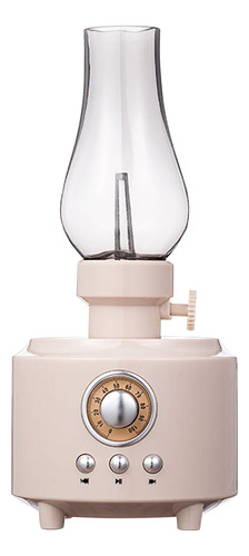 Lámpara De Queroseno Bluetooth Audio Vintage Fm, Enchufe De
