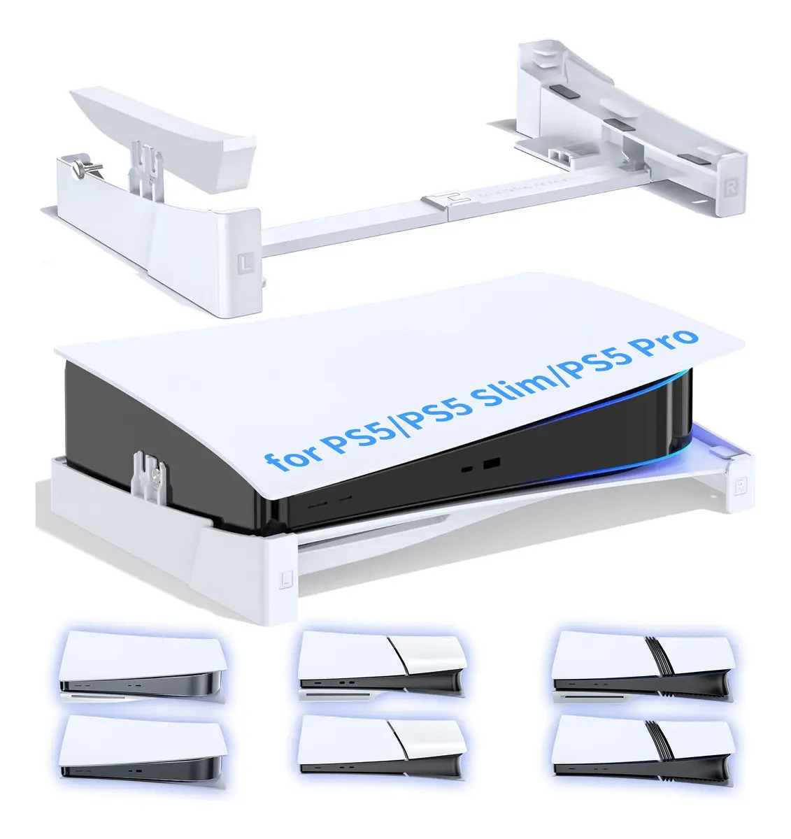 Soporte Horizontal Para Ps5, Ps5 Slim Y Ps5 Pro