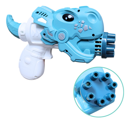 Burbujero Pistola Tiburon Juguete Automatico Burbujas