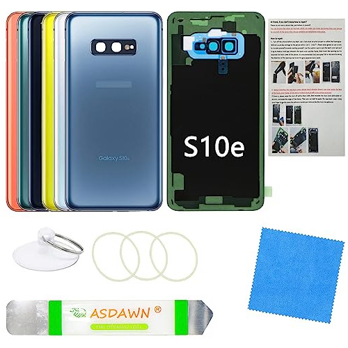 Replacement Back Glass Panel Case Para Galaxy S10e Sm-g970 P