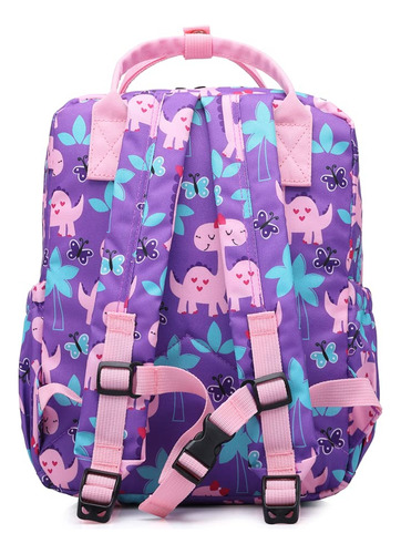 Mochila Preescolar Kingcheer Cute Girly Dinosaur 30 Ml