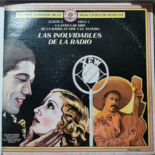 Disco Lp: Las Inolvidables De La Radio- Disco 3.album Doble