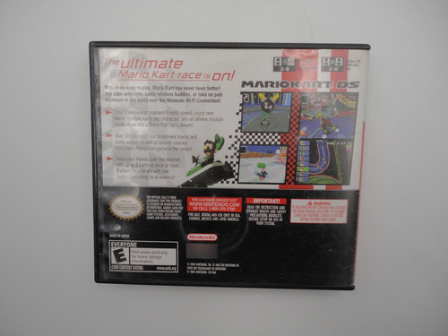 Mario Kart Ds Nintendo Ds Y 3ds Caja Y Juego (Usado)