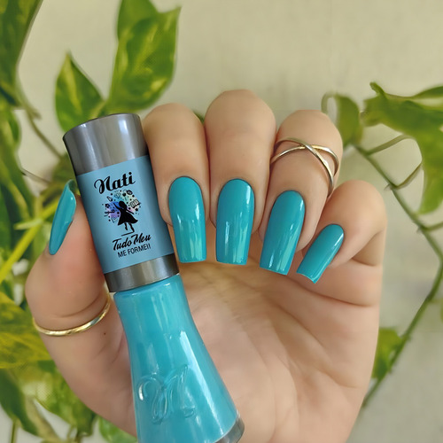 Esmalte Nati Me Formei Coleção Tudo Meu Azul Bebe Clarinho