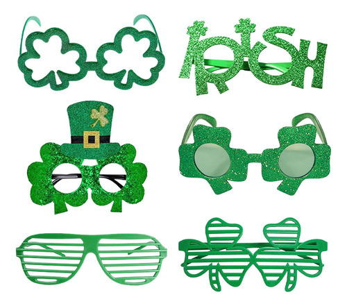 6 Paquetes De Regalos De Fiesta De Gafas Del Día De San
