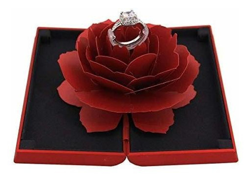 Estuche De Anillo De Compromiso Orichane Rose