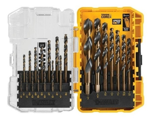 Juego De Mechas Hss 21 Piezas Dewalt Dwa1181