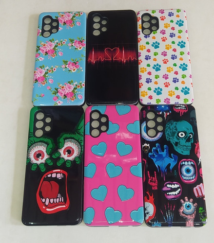 Funda Alto Impacto Diseño Para Samsung A32 4g + Vidrio