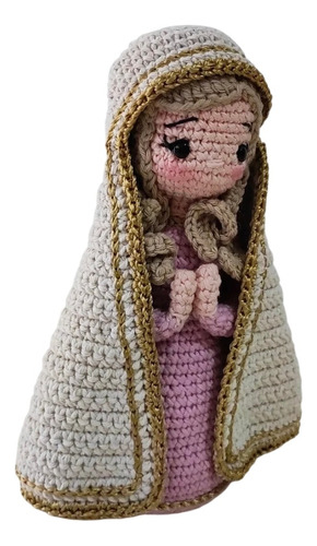 Pesebre Navideño Crochet Artesanal Brezza Tejidos