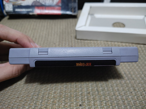 Snes Super Nintendo Secret Of Evermore Completo Original Gris (Usado)