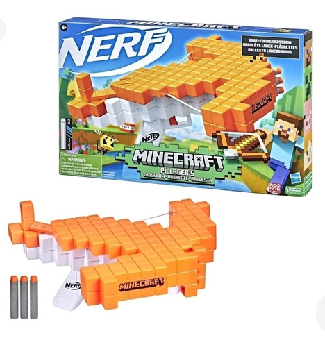 Nerf Minecraft Ballesta Pillager