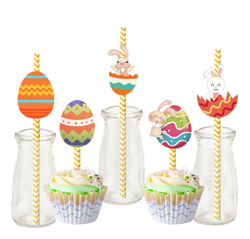 24 Pajitas Decorativas Para Fiestas, Fiestas, Cumpleaños,