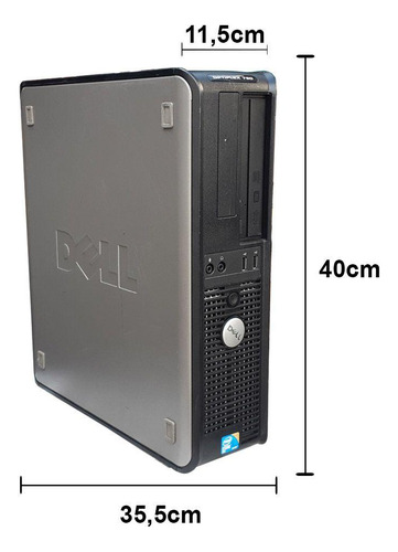 Computador Dell Core 2 Duo 4gb Ddr3 320gb Wifi Promoção (Usado)